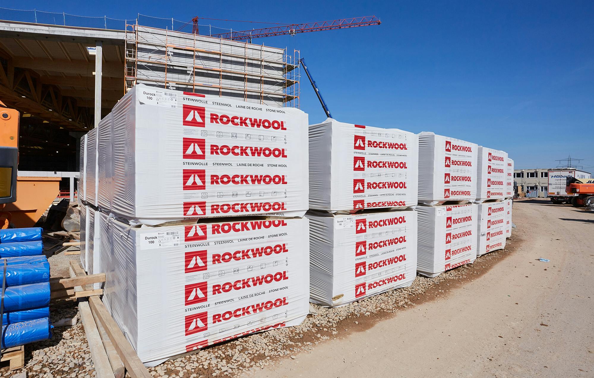 Aislante acústico - ROCKFLOOR® - ROCKWOOL - de lana de roca / tipo panel  rígido / para forjado