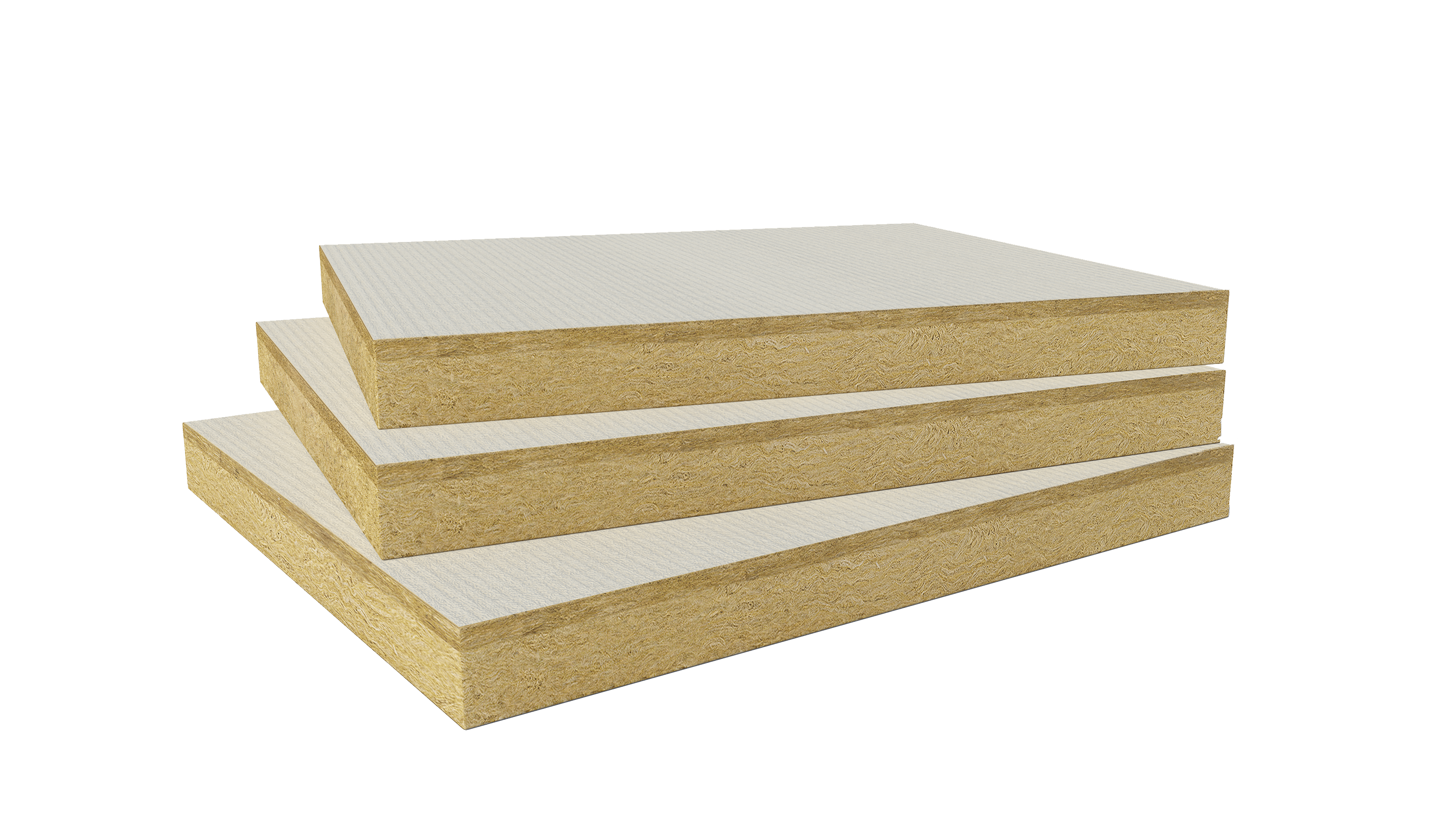 Rockfleece B Energy White glass fleece coated slab. Flat roof insulation, FRI Hardrock Multifix Hardrock 1000 Multifix Durock NRJ Multifix Durock Multifix