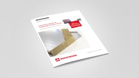 Image of the ROCKWOOL Core Solutions stone wool insulated sandwich panels technical guide.