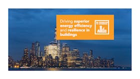 PNG: Driving superior energy efficiency and resilience in buildings SDG11 sustainable development goals blog post hero image. (Version 2)