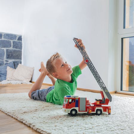 image, living, child, toy, fire truck, family, home, diy, germany, job 5026
