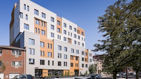 Located in Corona, New York, the HANAC Corona Seniors Residence is the first seniors housing development in the United States to earn Passive House certification.