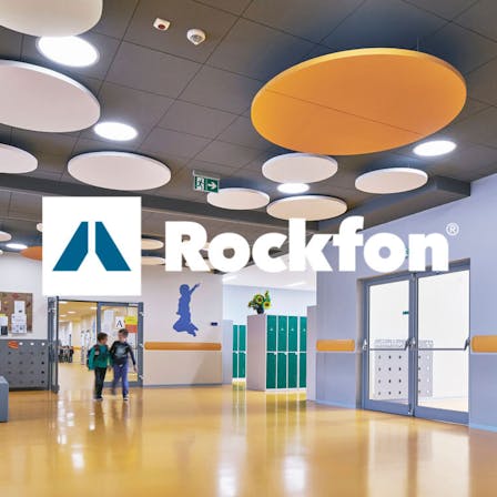 Rockfon, logo and image