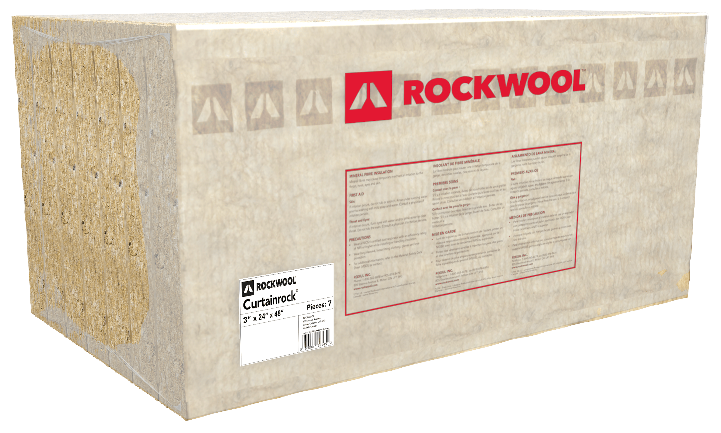 Curtainrock Packaging Render