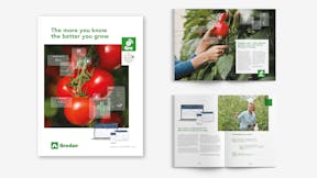 grodan, illustration, e-Gro, brochure