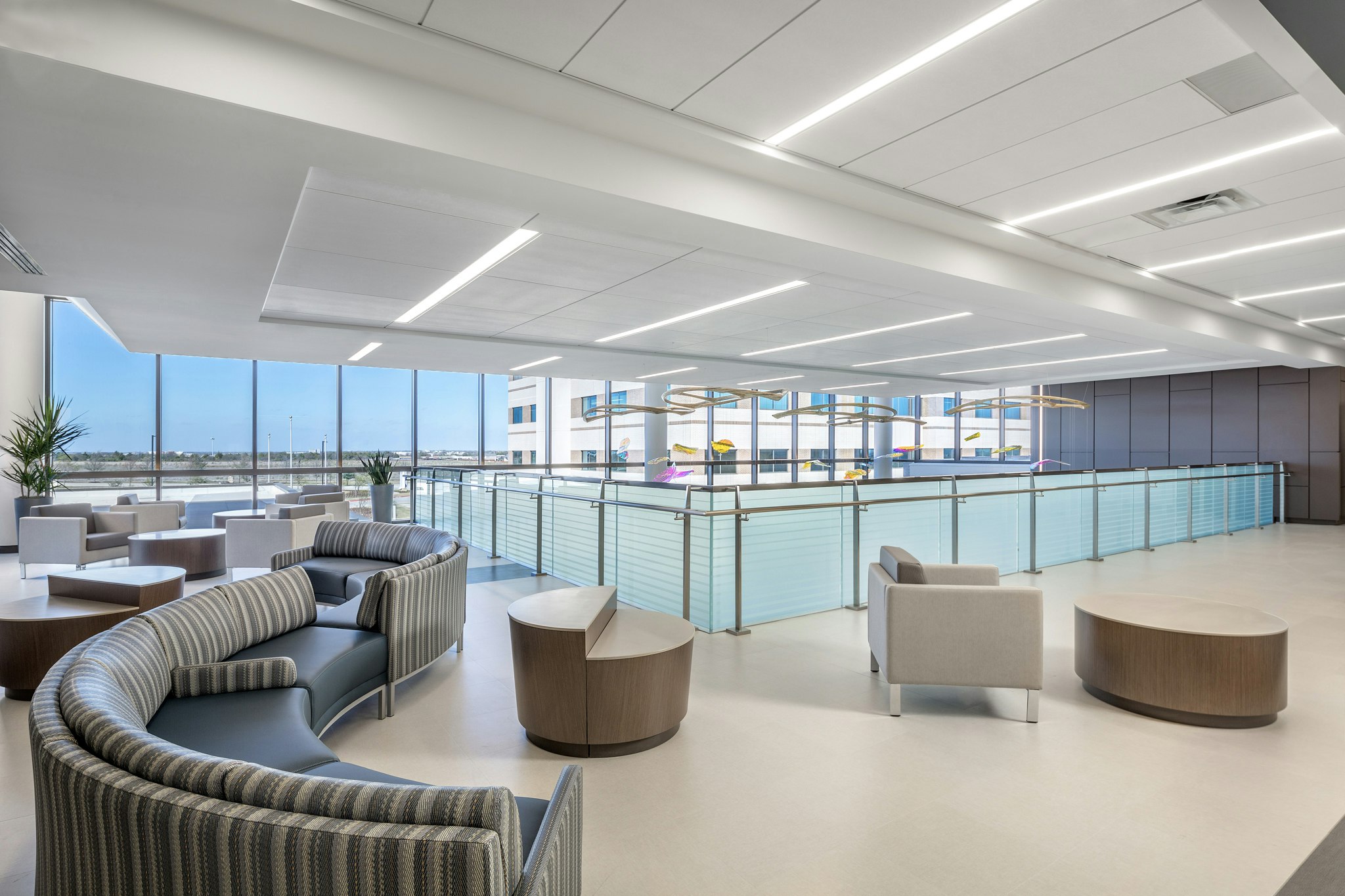 NA, New hospital in the Dallas/Fort Worth area (name withheld as requested), Healthcare, The Beck Group, Sonar, Stone Wool Ceiling Tile, Chicago Metallic 4000 Tempra, Suspension Grid