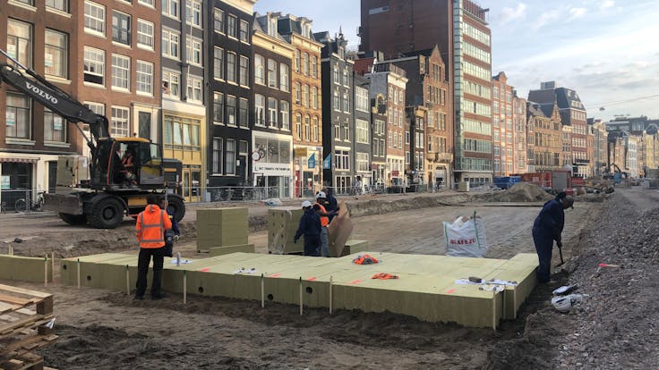 Rockflow project Amsterdam Nieuwe Zijde noord