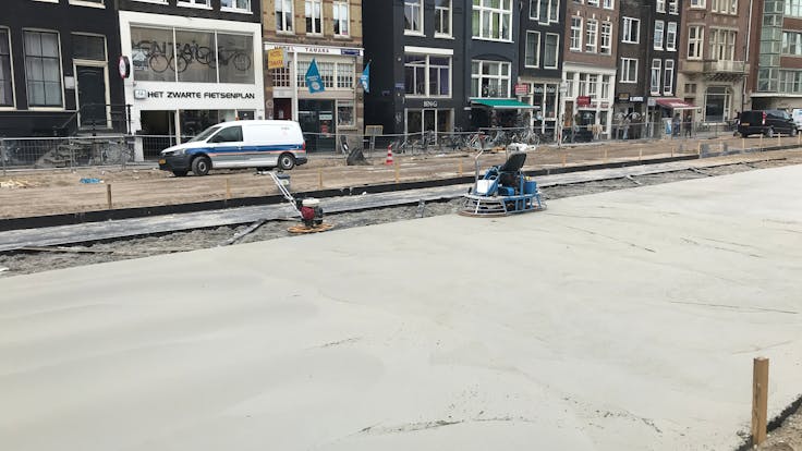 Rockflow project Amsterdam Nieuwe Zijde noord