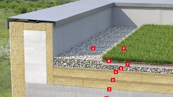 Application pics - flat roof