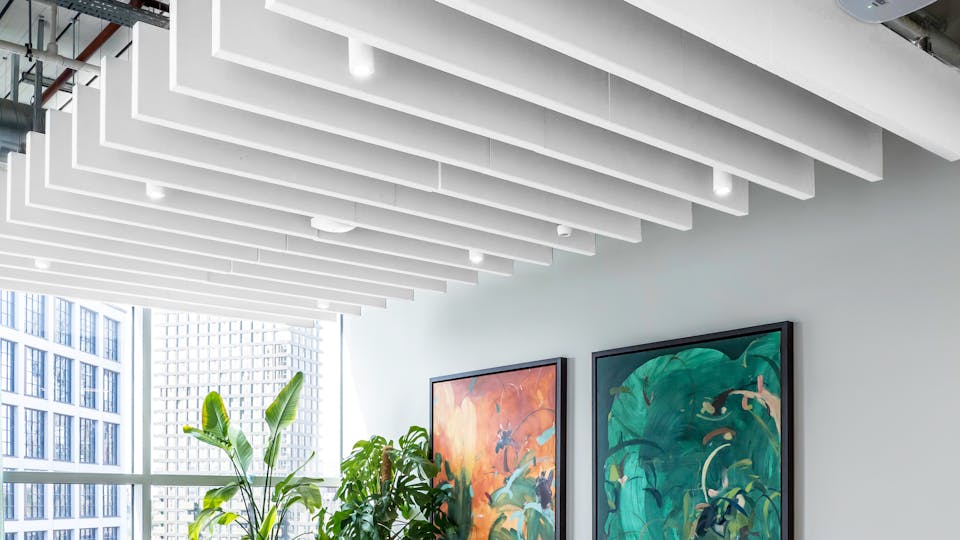 Acoustic ceiling solution: Rockfon® Contour