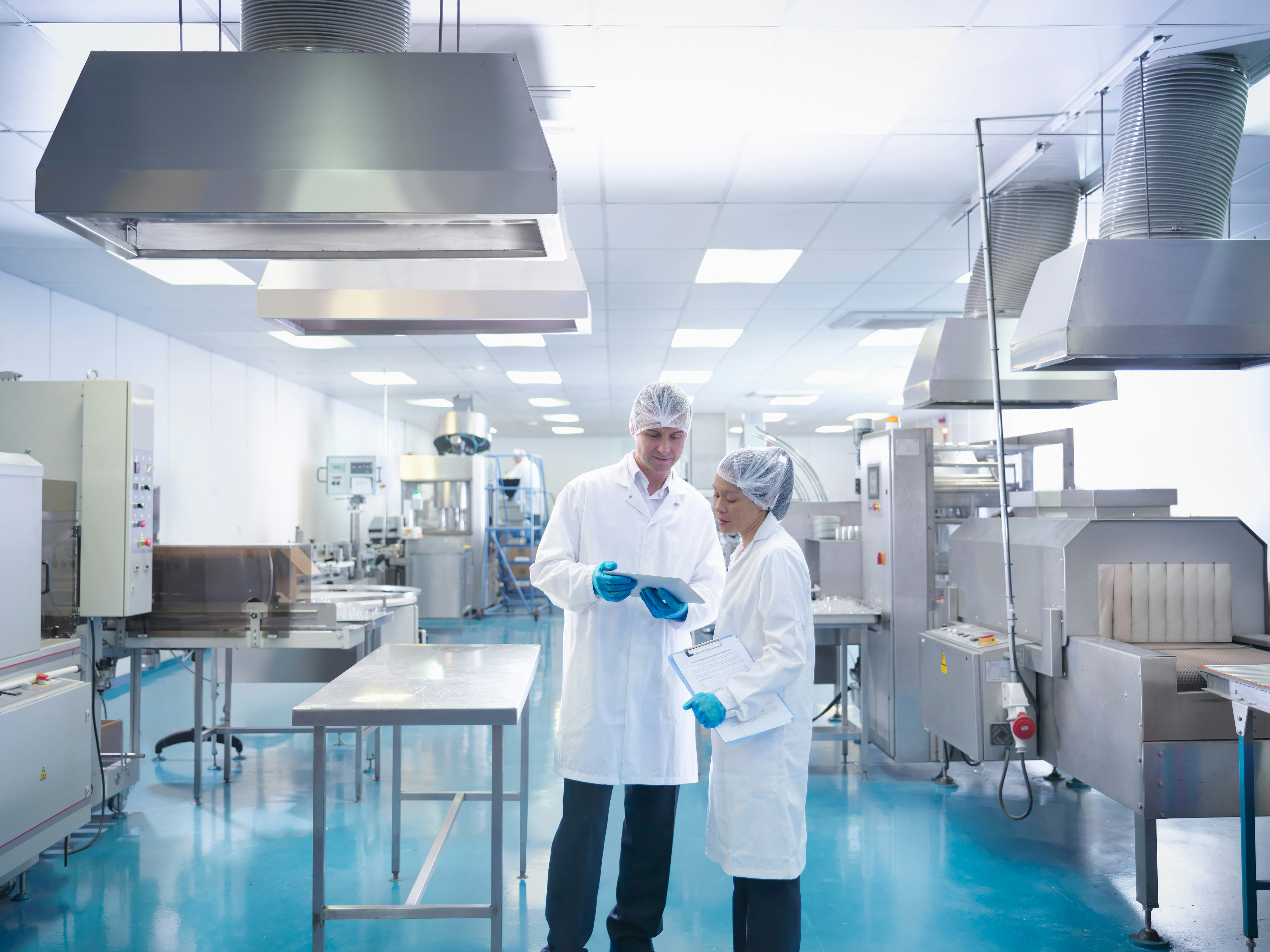 People in food production