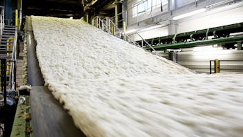 Insulation, production, stone wool, factory