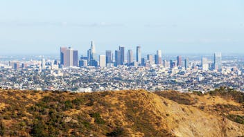 California Los Angeles Skyline WUI Zone