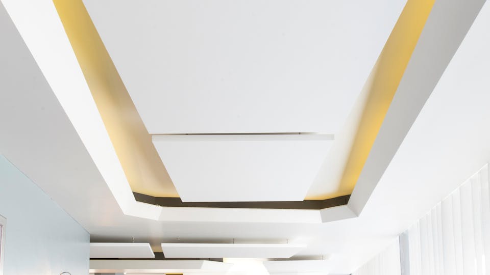 Acoustic ceiling solution: Rockfon Eclipse®, A, 1760 x 1160