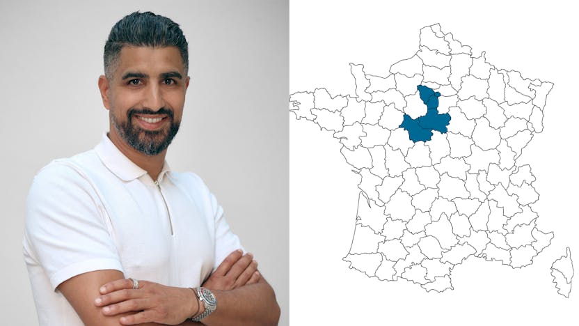 contact person, specification, profile and map, Mohammed Kacemi, rockfon, france, FR