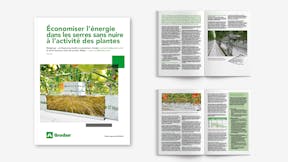 Visual French White Paper Save Energy in greenhouses