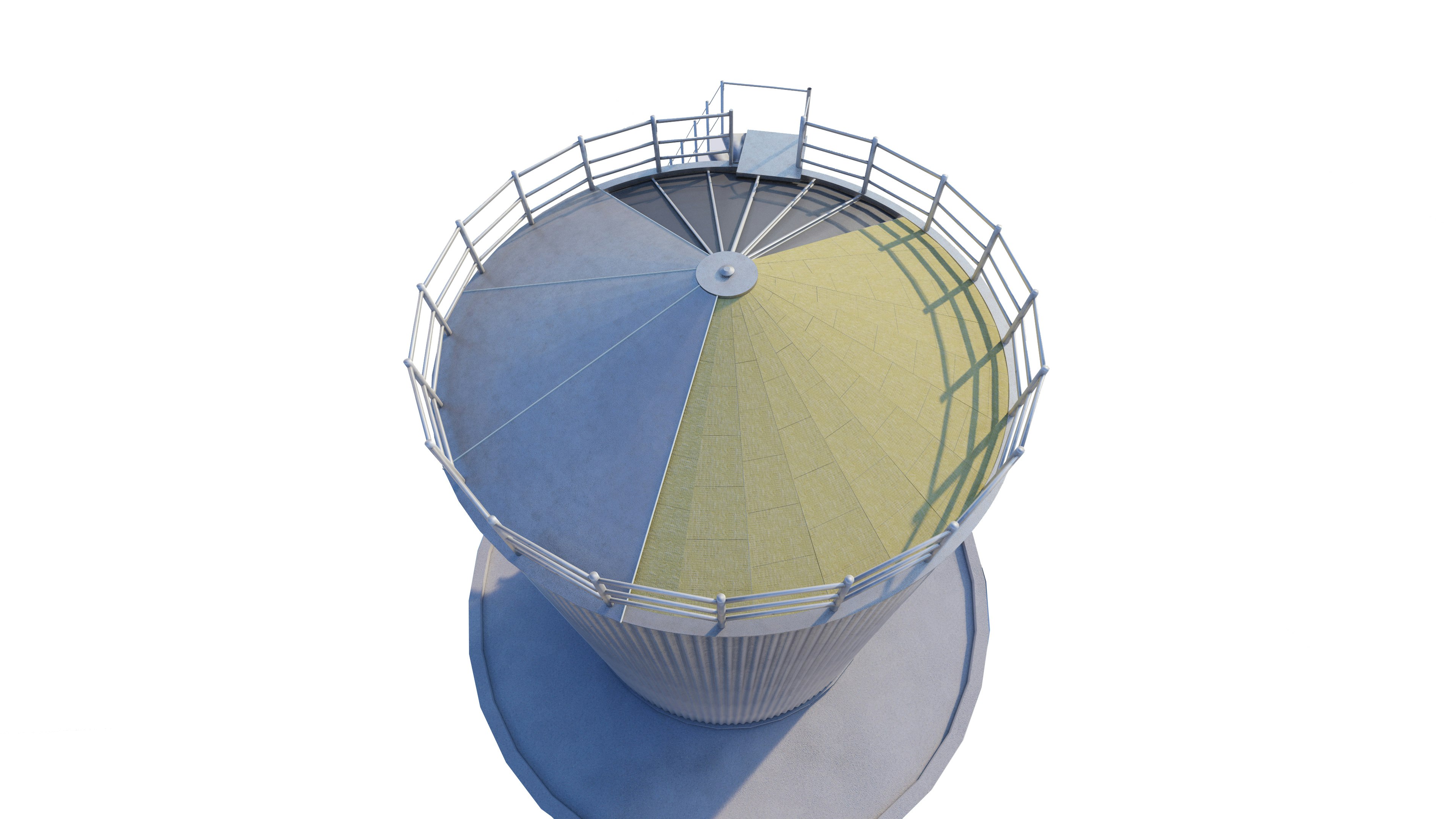 ProRox, industry, industrial, application, slab, SL, SL 550, tank, tank roof, 3D image, product catalogue