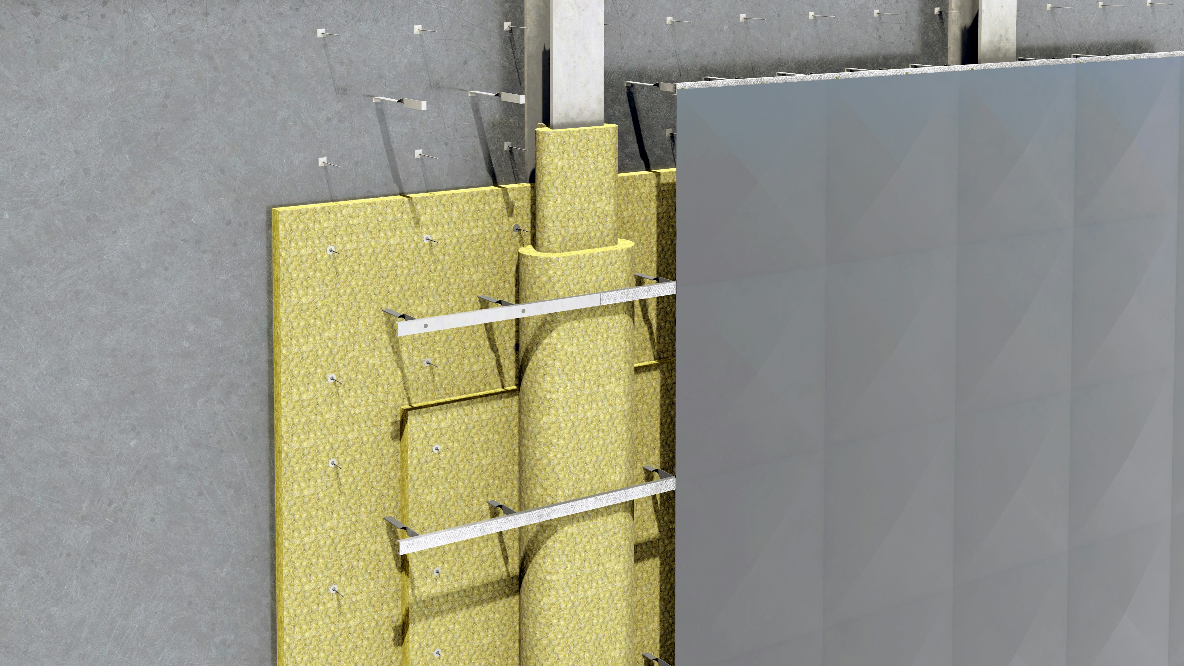 ProRox, industry, industrial, WM, wired mat, application, 3D image, WR-Tech, WM 961, product catalogue, wall, reactor, outdoor,