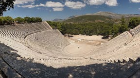 Article photo, Ancient Acoustics, Epidaurus theatre, Greece