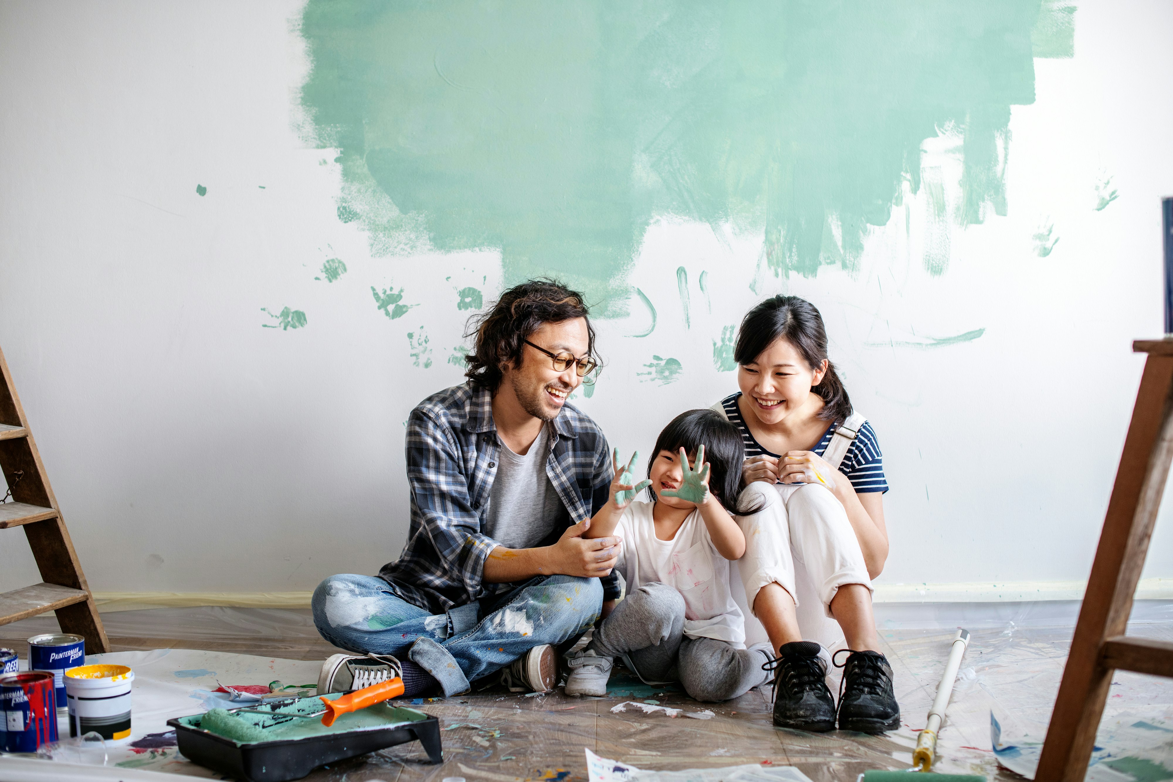 People, Humans, Painting, Indoor, Family, Home