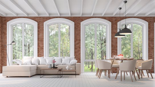 soffit ceiling, exposed ceiling, interior design, wood, brick wall