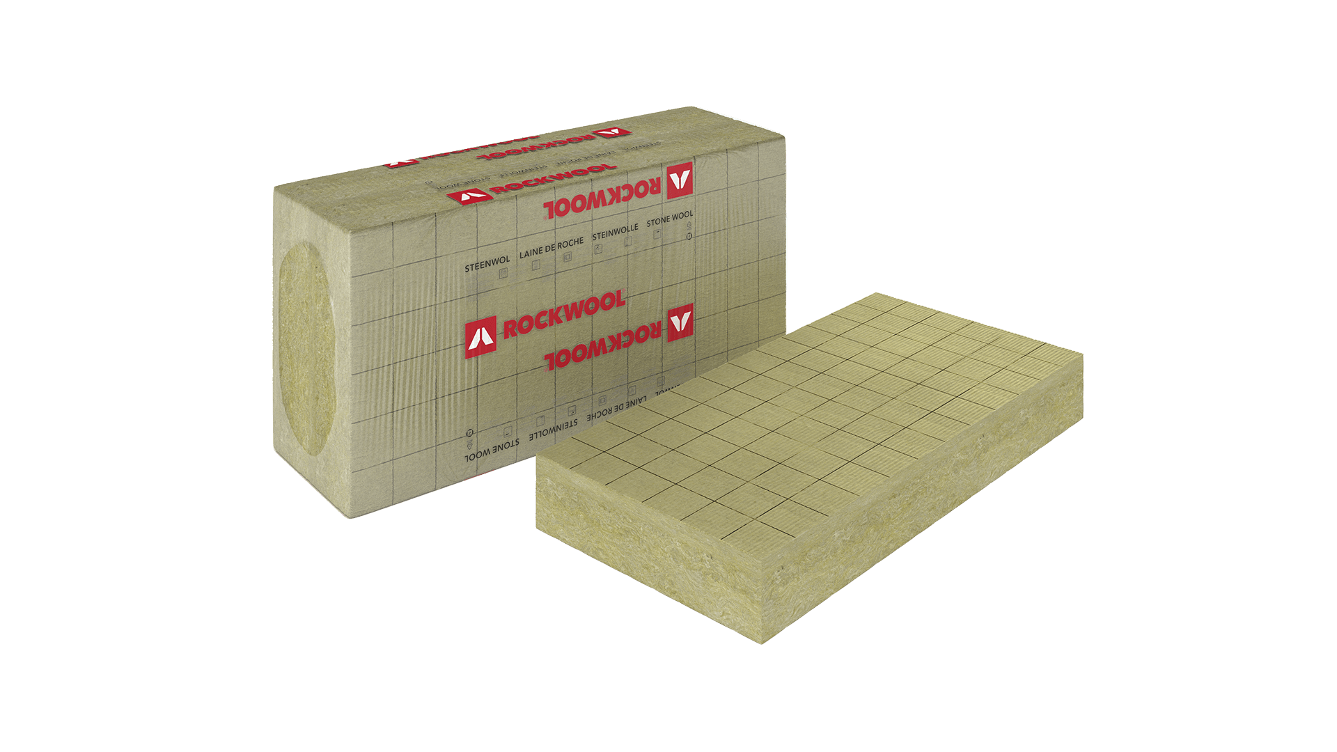 Rockvent Solid packshot, Product, GBI, ventilated facades, insulation, slab, stonewool, package, packshot