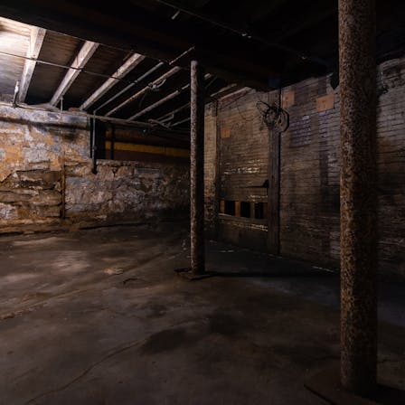 Old musty basement