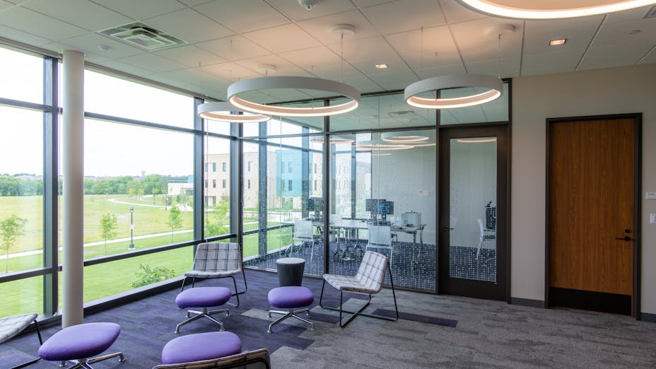NA, Collin College Wylie Campus, Education, Page Southerland Page, Inc., Artic 2'x2', Stone Wool Ceiling Tile, Chicago Metallic 1200, Suspension Grid
