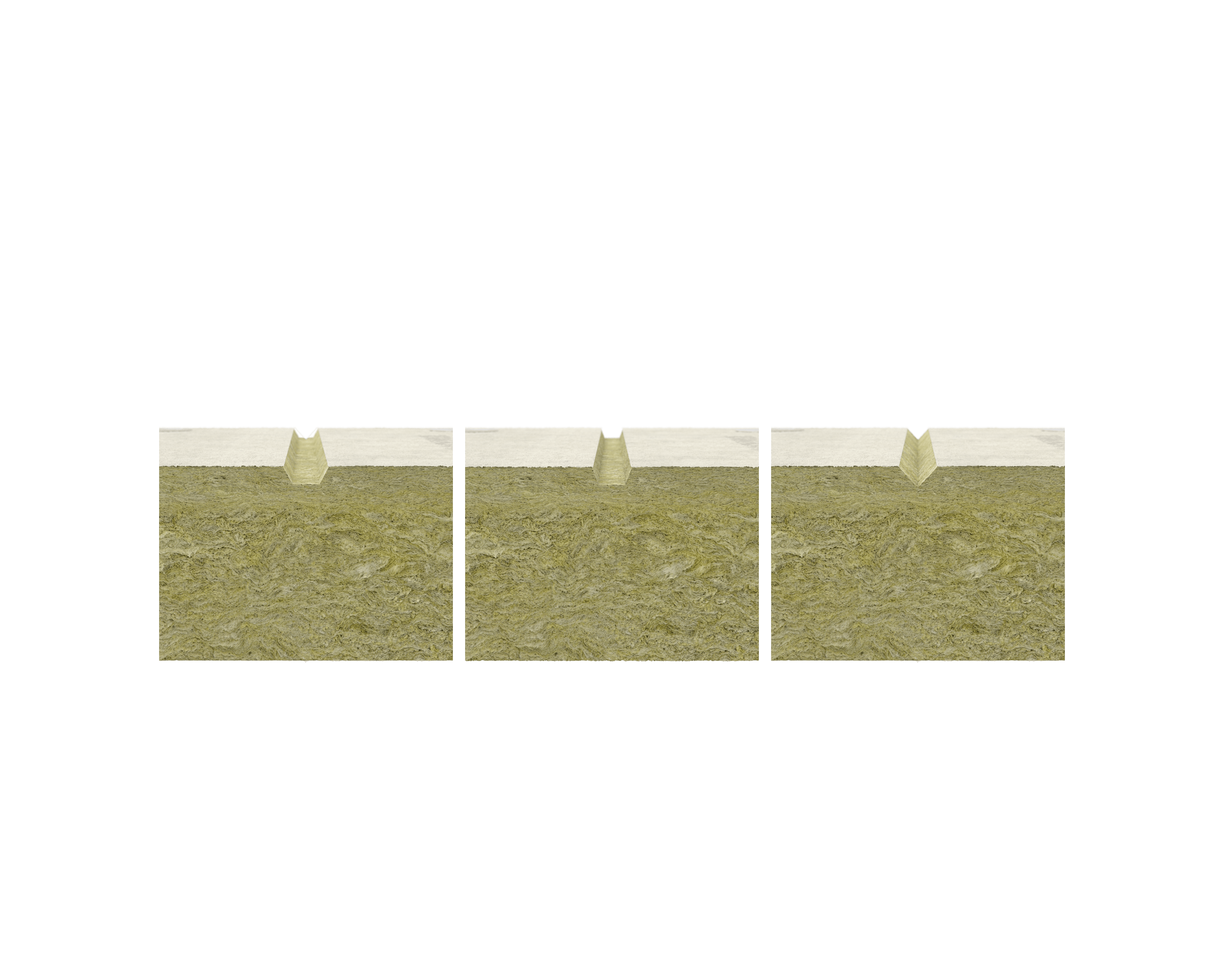 coverrock deko, product, rendering, facade, etics, wdvs, wärmedämmverbundsystem, bossendämmplatte, bossennut, germany, platte profil, übersicht 3 varianten, png, PIM