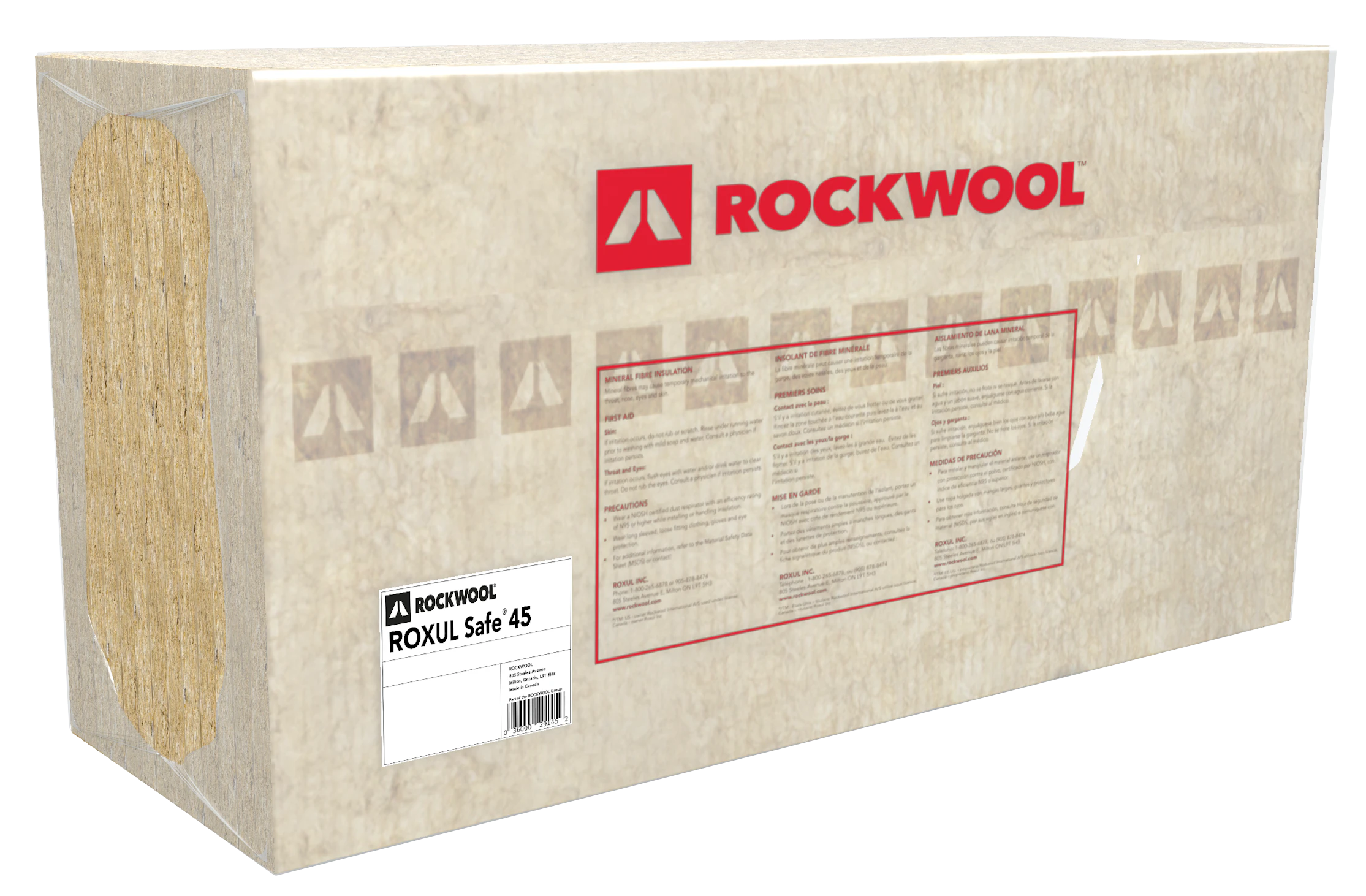 ROXUL Safe 45 Packaging Render