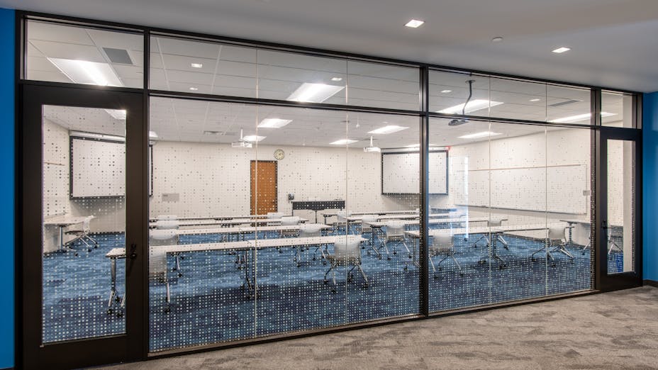 NA, Collin College Wylie Campus, Education, Page Southerland Page, Inc., Artic 2'x2', Stone Wool Ceiling Tile, Chicago Metallic 1200, Suspension Grid