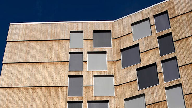 Reference case, Norway, Trondheim, Moholt 50/50, climate action, massive wood, REDAir FLEX, apartments