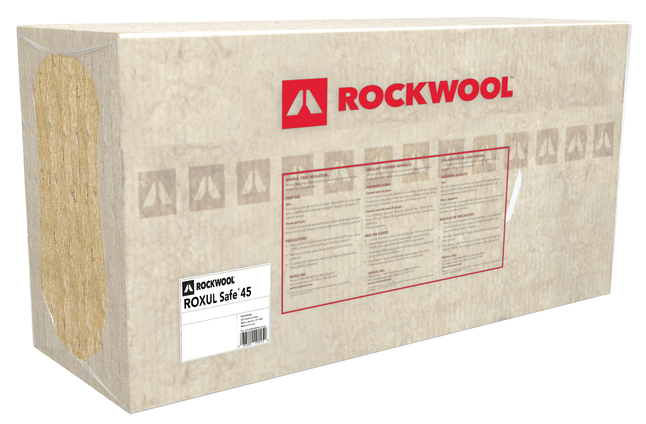 ROXUL Safe 45 Packaging Render