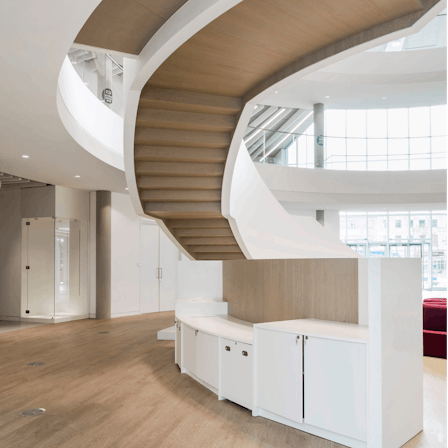 The Word,United Kingdom,South Shields,1.100m²,Steve Dickson,Senior Director at Faulkner Browns Architects,Daniel Reilly at Reilly Ceiling and Drywall,Ben Clarkson,Group Photographer for Bowmer and Kirkland,ROCKFON® Mono® Acoustic