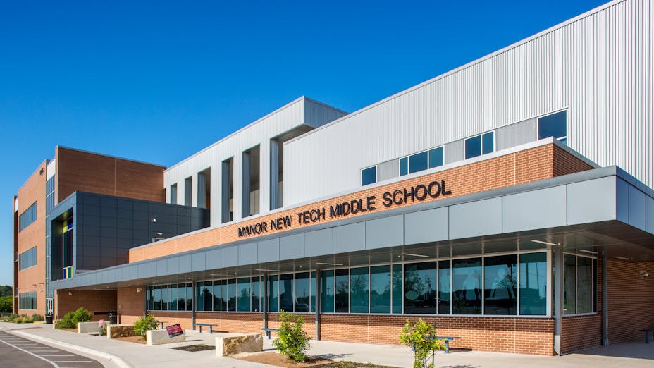 NA, Manor ISD New Technology Middle School, education, auditorium, Island, 4x4, 4x8, acoustics