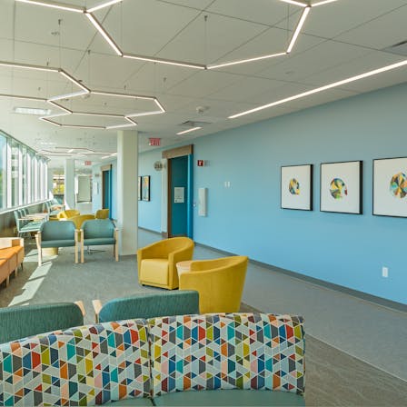 NA, Kaiser Permanente- East Bay Berkeley Medical Office Building, Healthcare, Office, KMD Architects, LEED Gold, Artic, Stone Wool Ceilings, Chicago Metallic 4000 Tempra, Suspension Grid