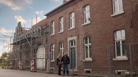 Bingelrade, renovation project, NL, Limburg, monument, monumental building