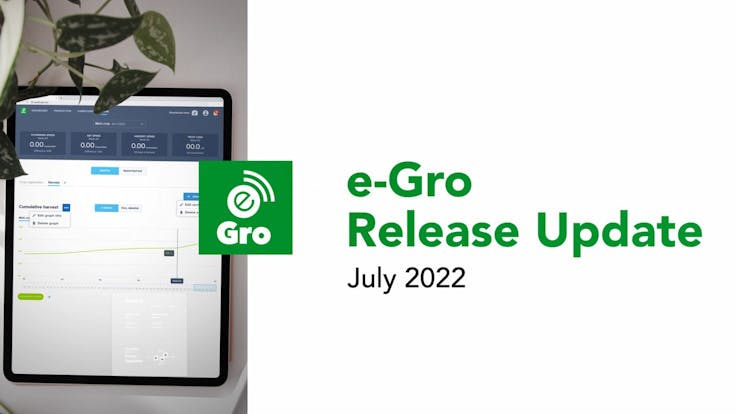 Grodan, e-Gro, Release