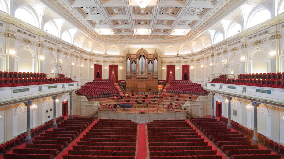 The Royal Concertgebouw, concert hall, Amsterdam