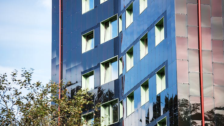 Reference case, Sweden, Stäcken, Göteborg, Stjärnhus, Rockpanel, REDAir FLEX, passive house, facade