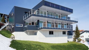 Single Family house with Rockpanel Colours in Sulzberg, Austria