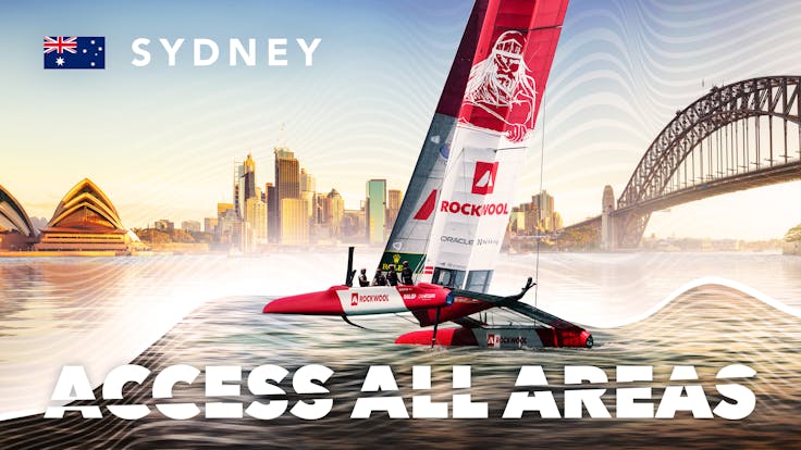 SailGP, Access all areas, thumbnail, Season 3, ROCKWOOL SailGP Team, F50, Sydney 2023, AAA