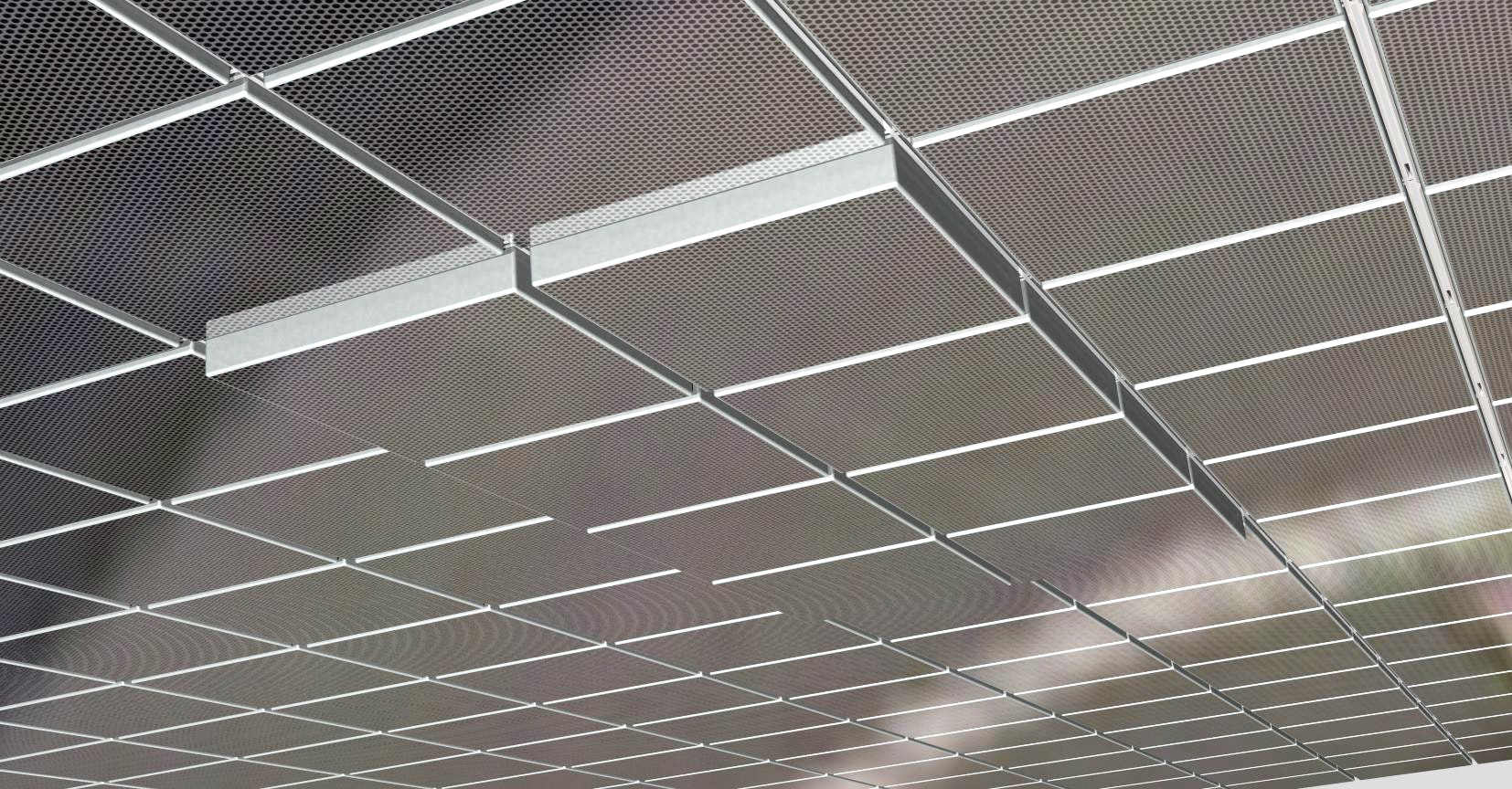 NA, Planostile D, Datasheet Image, Rendered Image, Metal Ceilings