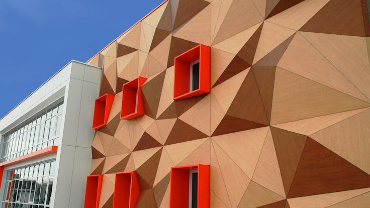 Navigation Campus, Technology Park with Rockpanel Colours & Rockpanel Woods in Kazan, Russia