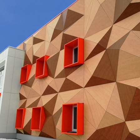 Navigation Campus, Technology Park with Rockpanel Colours & Rockpanel Woods in Kazan, Russia