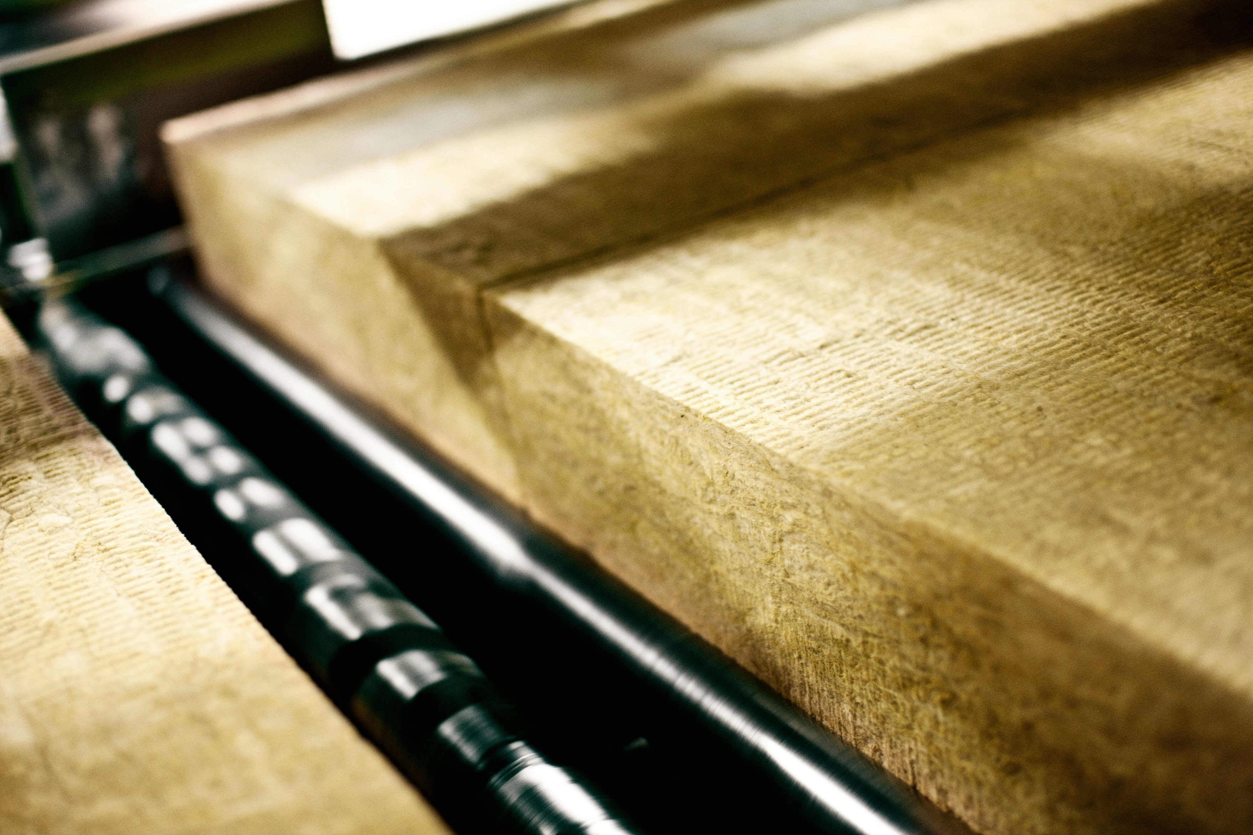 Production line, ROCKWOOL insulation