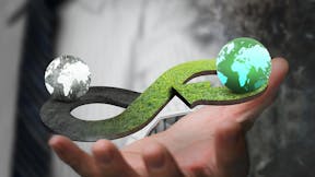 circularity, sustainability, infinity sign, stock photo