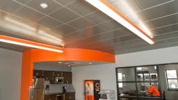 Rockfon® Planostile™ Snap-in Metal Panel Ceiling System
