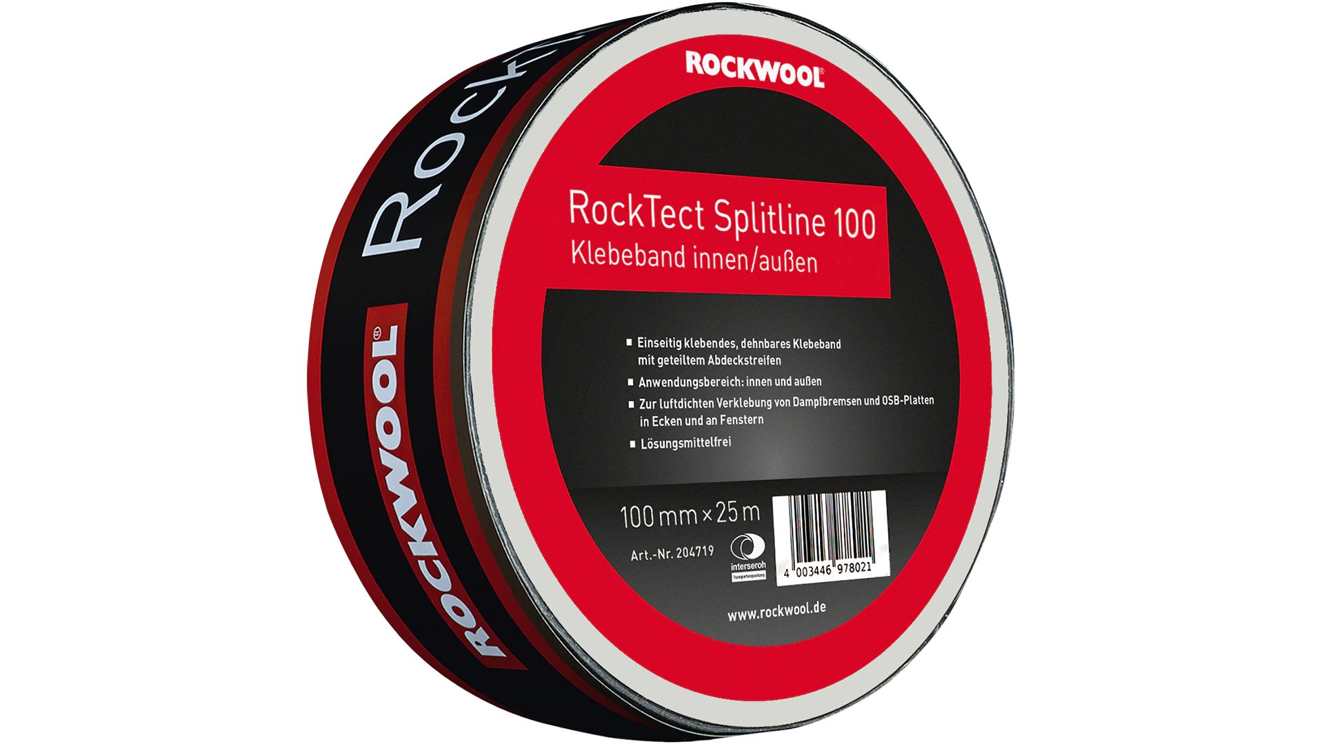 rocktect splitline, airtighness, adhesive tape, luftdichtsystem rocktect, white colour, germany, PIM