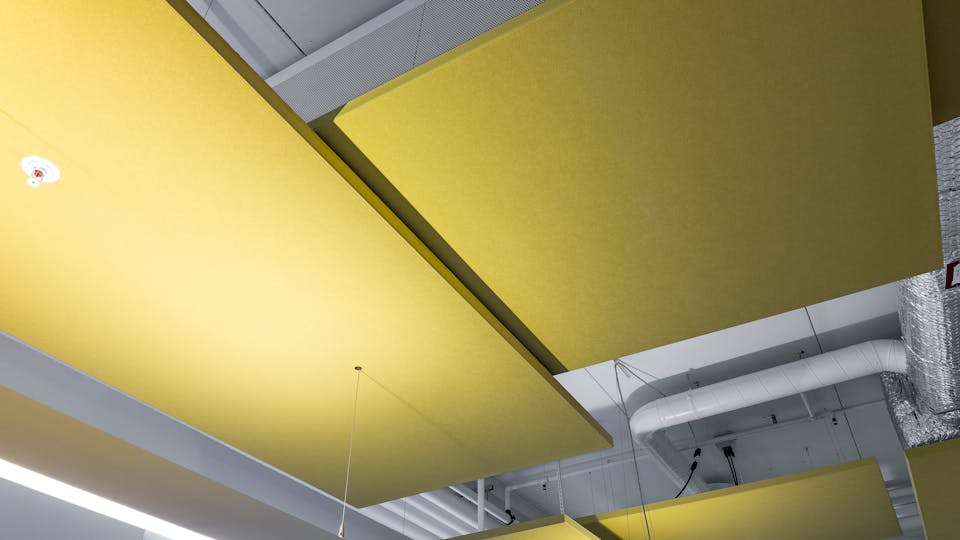 Featured products: Rockfon Eclipse® Colour, A, 1200 x 1200 - Rockfon Eclipse® Colour, A, 1800 x 1200